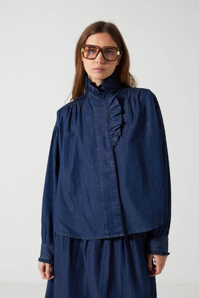 Alice Top Dark Blue Denim