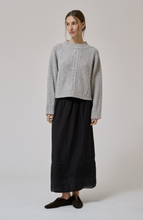 Anne-Mi Black Dew Maxi Skirt