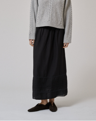 Anne-Mi Black Dew Maxi Skirt