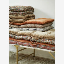 Madam Stoltz Handwoven wool rug Khaki