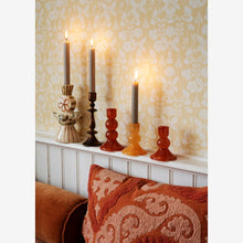 Madam Stoltz Suzani Embroidered Cushion Cover in Orange / Dusty Rose