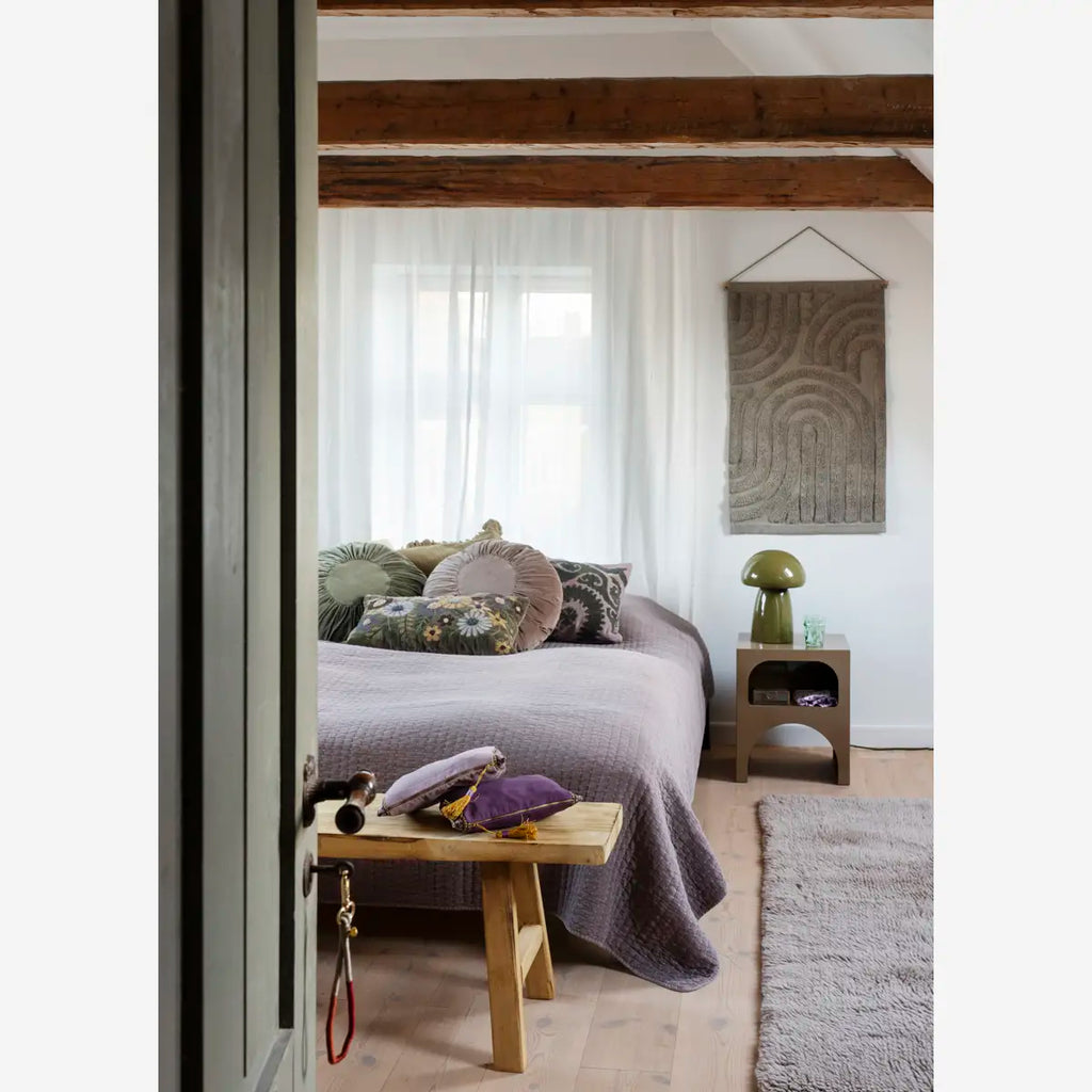 Madam Stolz Quilted cotton throw