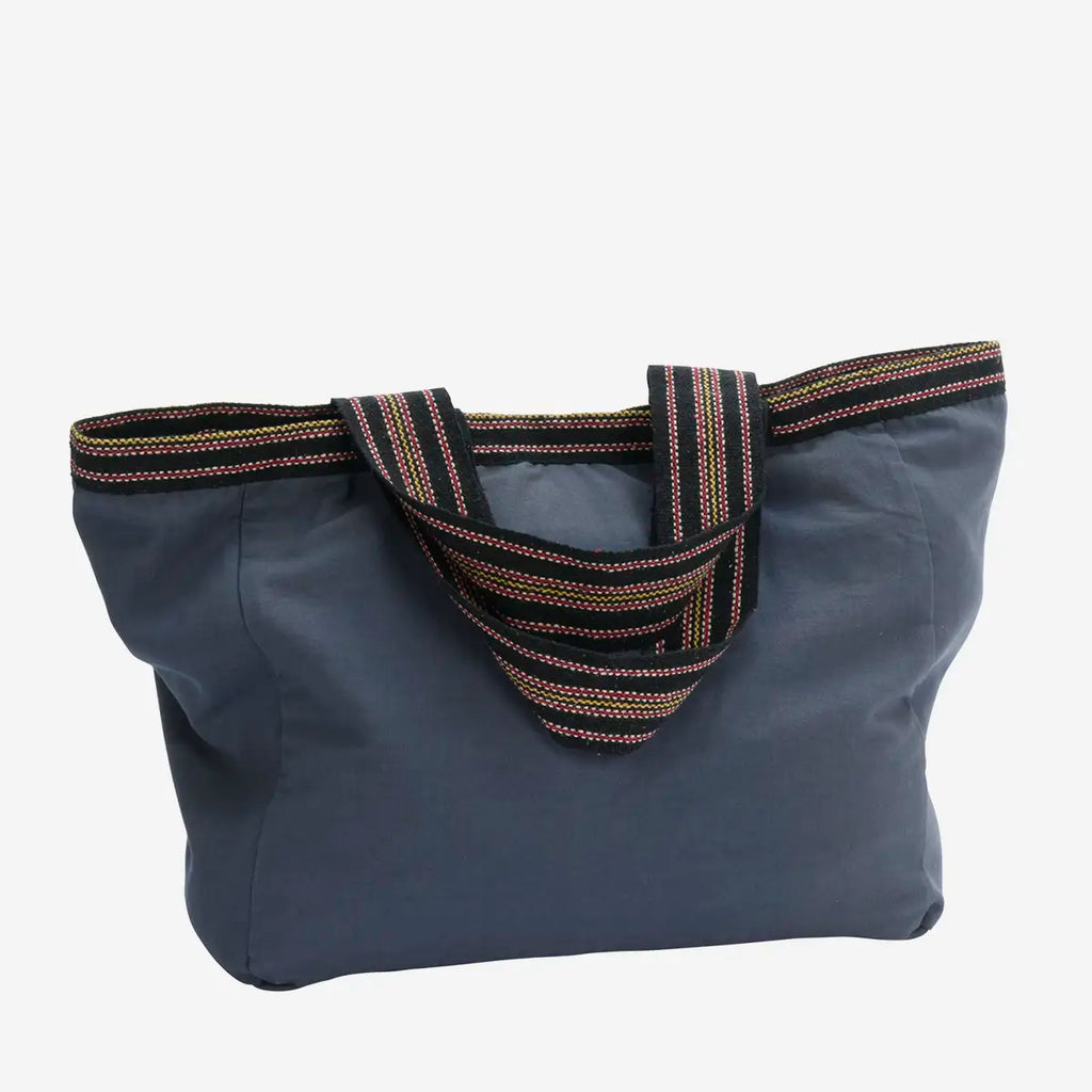 Madam Stoltz Cotton tote bag Blue