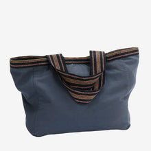 Madam Stoltz Cotton tote bag Blue