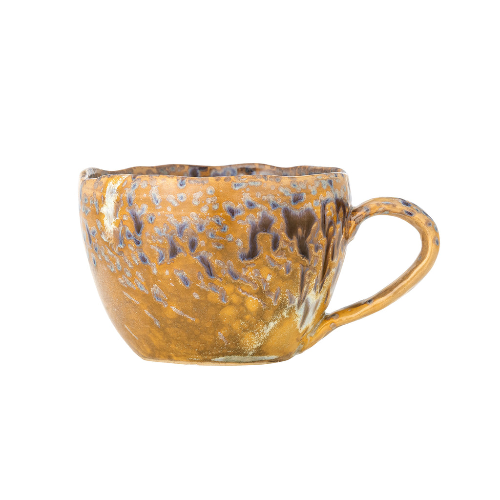 Milani Cup, Yellow, Stoneware