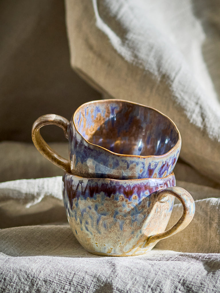 Milani Cup, Yellow, Stoneware