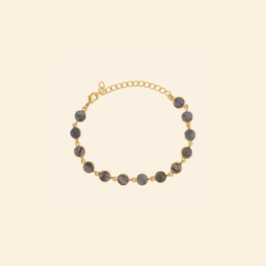 Ekadori Ember Loop Grey, Labradorite