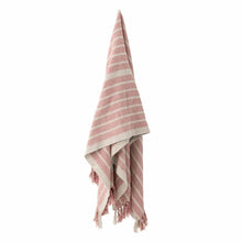 Monta Throw, Rose, Recycled Cotton
