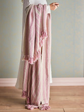 Monta Throw, Rose, Recycled Cotton