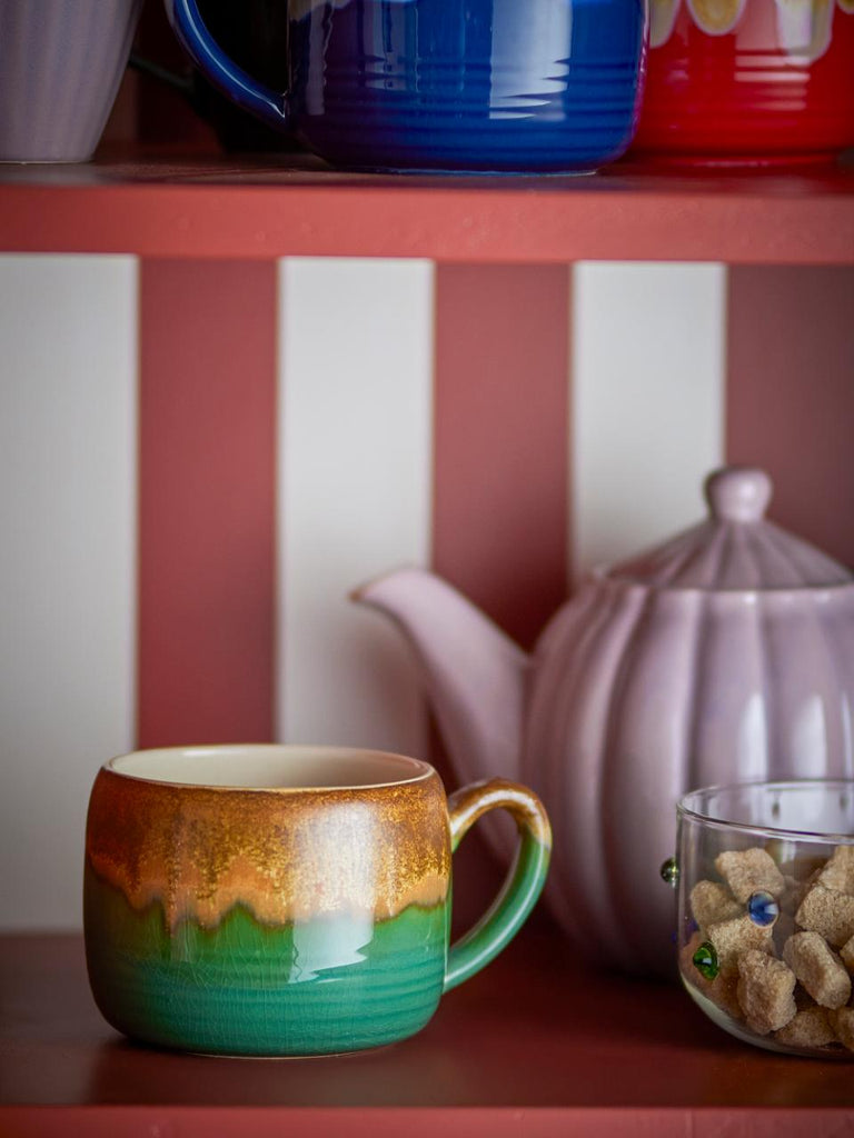 Sheen Mug, Multi, Stoneware