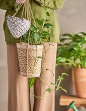 Alaz Flowerpot, Hanging, Nature, Stoneware