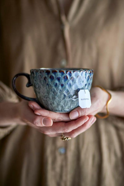 Katrina Cup, Grey, Stoneware (Individual)