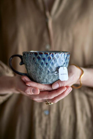 Katrina Cup, Grey, Stoneware (Individual)