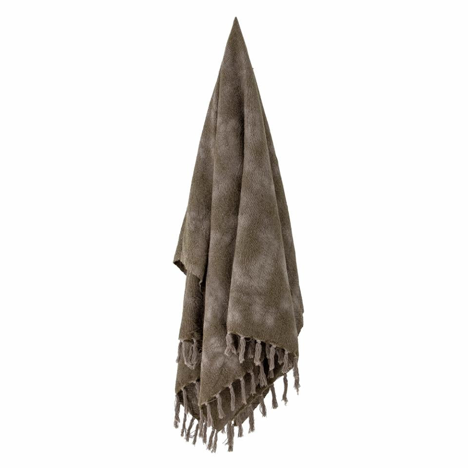 Ginger Throw, Green, Wool