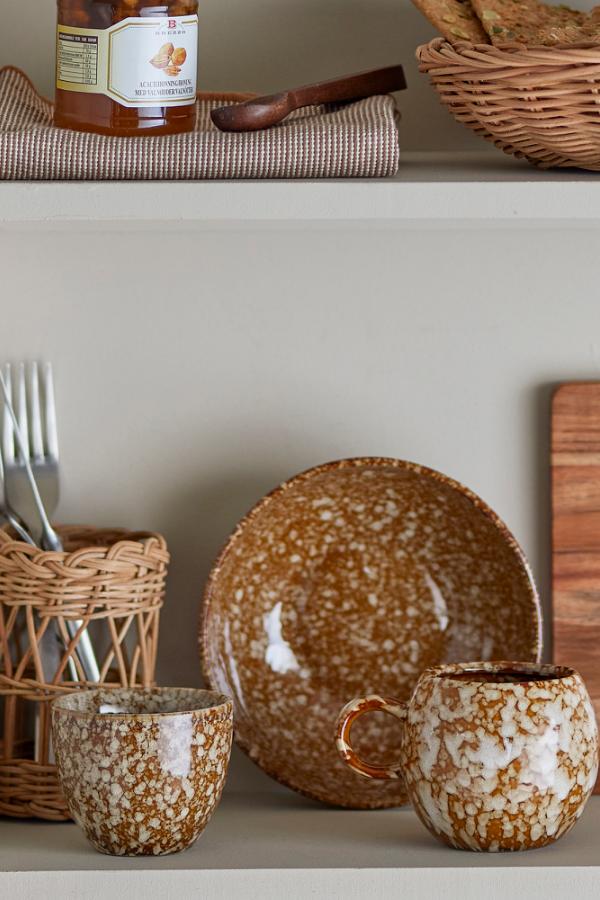 Paula Bowl, Brown, Stoneware