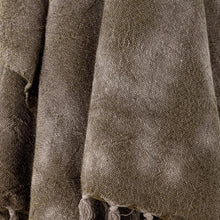 Ginger Throw, Green, Wool