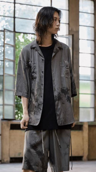 Andrea Ya’aqov Short Sleeve Shirt - T06 Military Tie Dyed