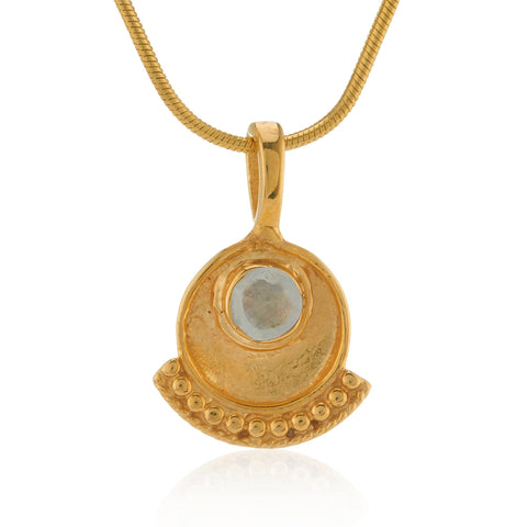 Egon necklace - gold moon