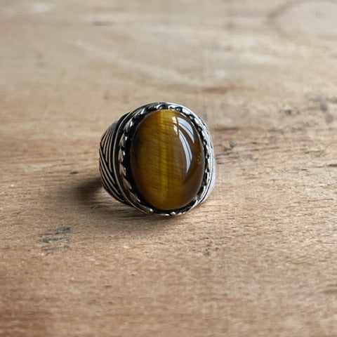 Ottoman Tiger’s Eye Ring