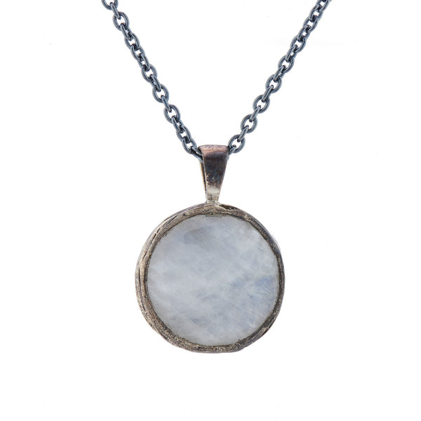 Pavani necklace - Silver Moonstone