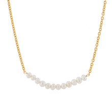 WDTS Multi Pearl necklace - gold
