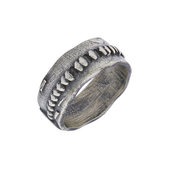 925 Silver Jaggered Ring