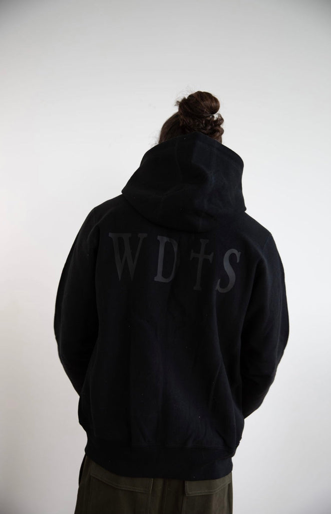 WDTS Heavyweight Unisex HOODED SWEATSHIRT Black