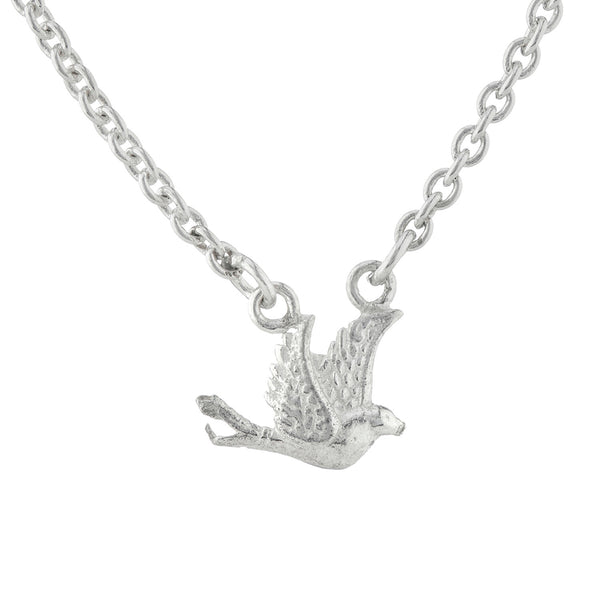 CollardManson 925 silver Little Bird Necklace