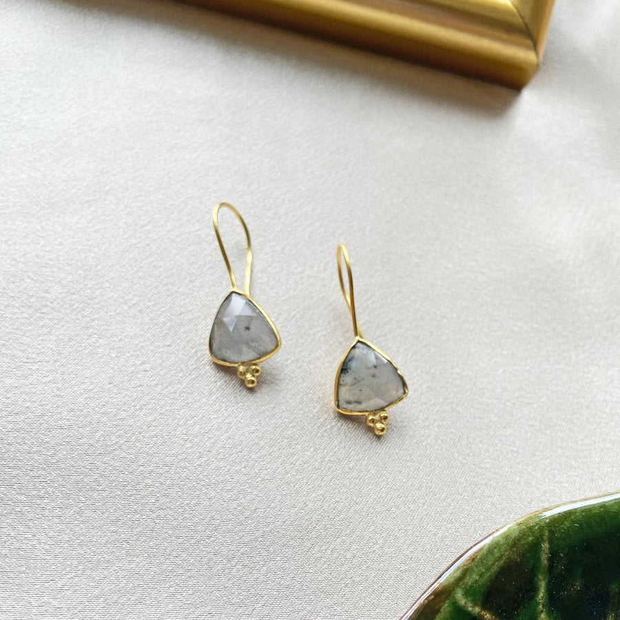 Lola Earrings Labradorite