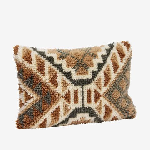 Madam Stoltz handwoven wool cushion cover 40x60cm