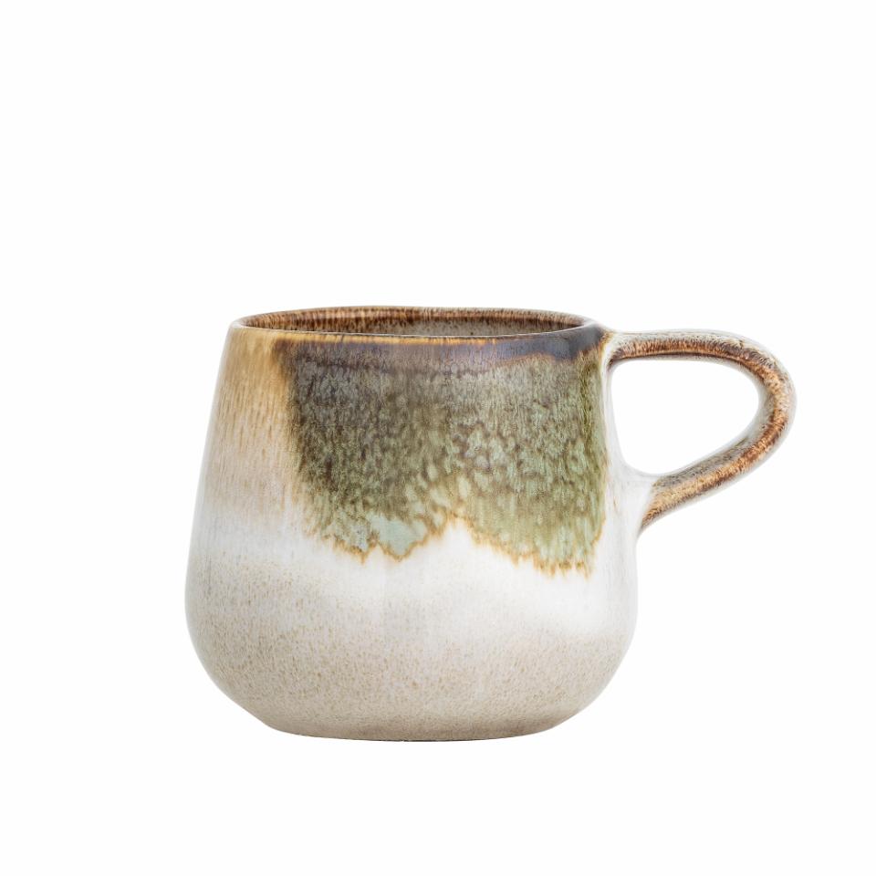 Jules Cup, Green, Stoneware