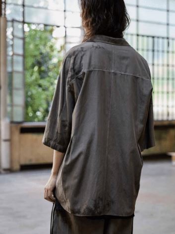 Andrea Ya’aqov Short Sleeve Shirt - T06 Military Tie Dyed