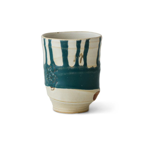 HK Living :Artist ceramics: coffee mug dipped