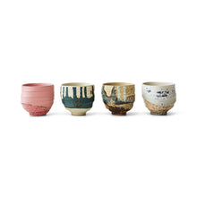 HK Living : Artist ceramics: coffee cups set of 4