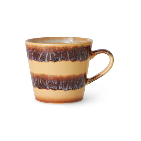 HK Living : 70s ceramics: cappuccino mug cliffs