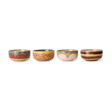 HK Living : 70s ceramics : desert bowls harbour (set of 4)