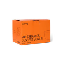 HK Living : 70s ceramics : desert bowls harbour (set of 4)