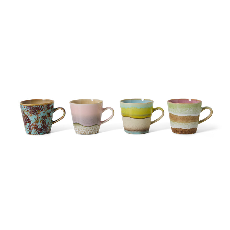 HKLiving : 70s ceramics: americano mugs, rococo