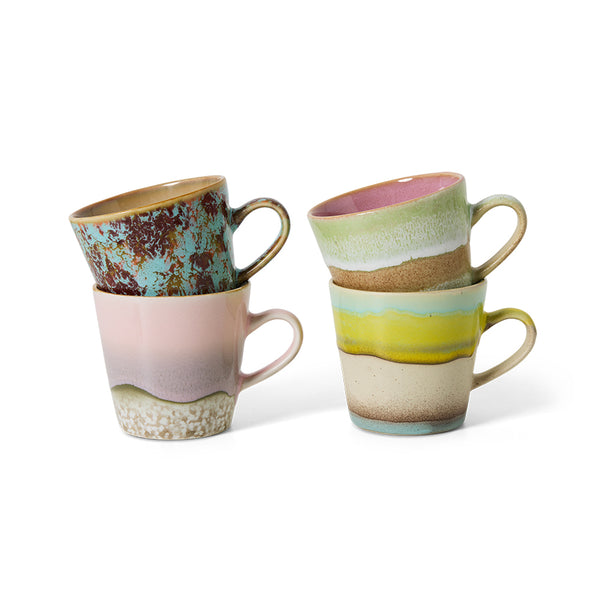 HKLiving : 70s ceramics: americano mugs, rococo