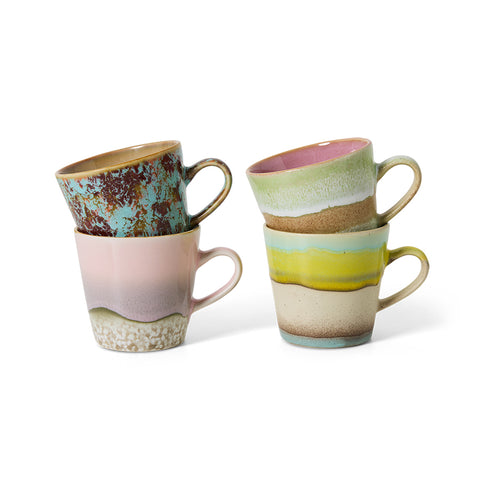 HKLiving : 70s ceramics: americano mugs, rococo