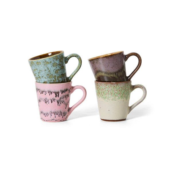 HKLiving : 70s ceramics: espresso mugs brutalism