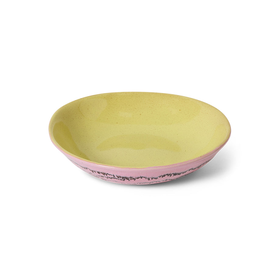 HK Living : 70s ceramics: curry bowls bubble (set of 2)