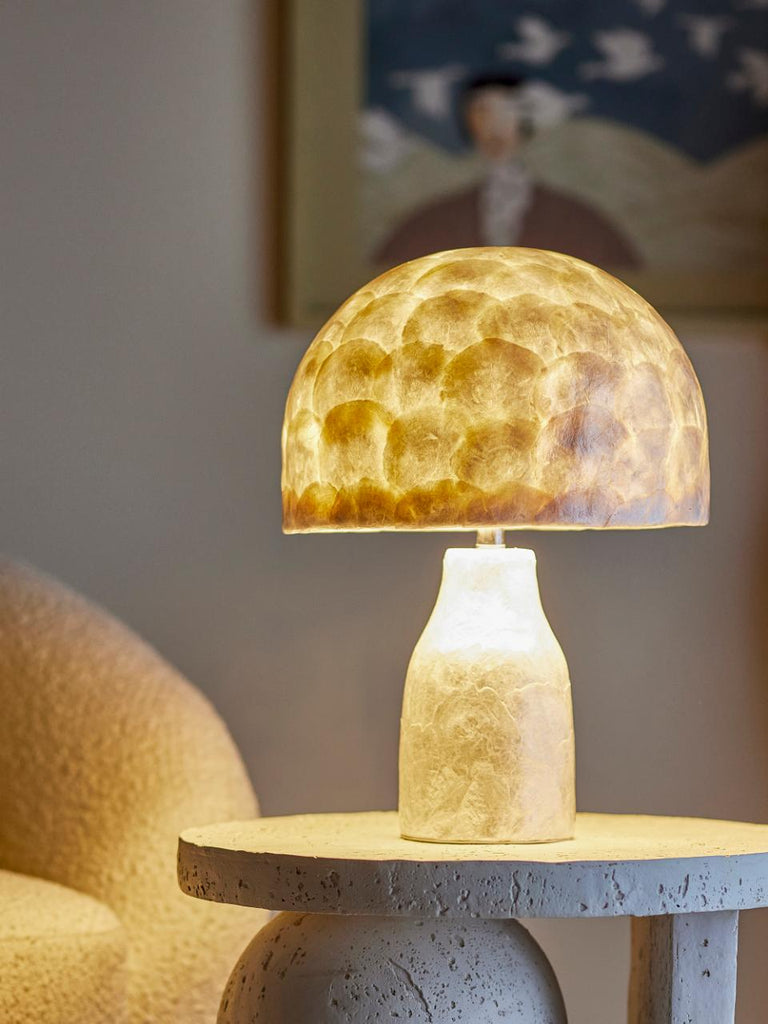Adria Table lamp, Nature, Mother of pearl
