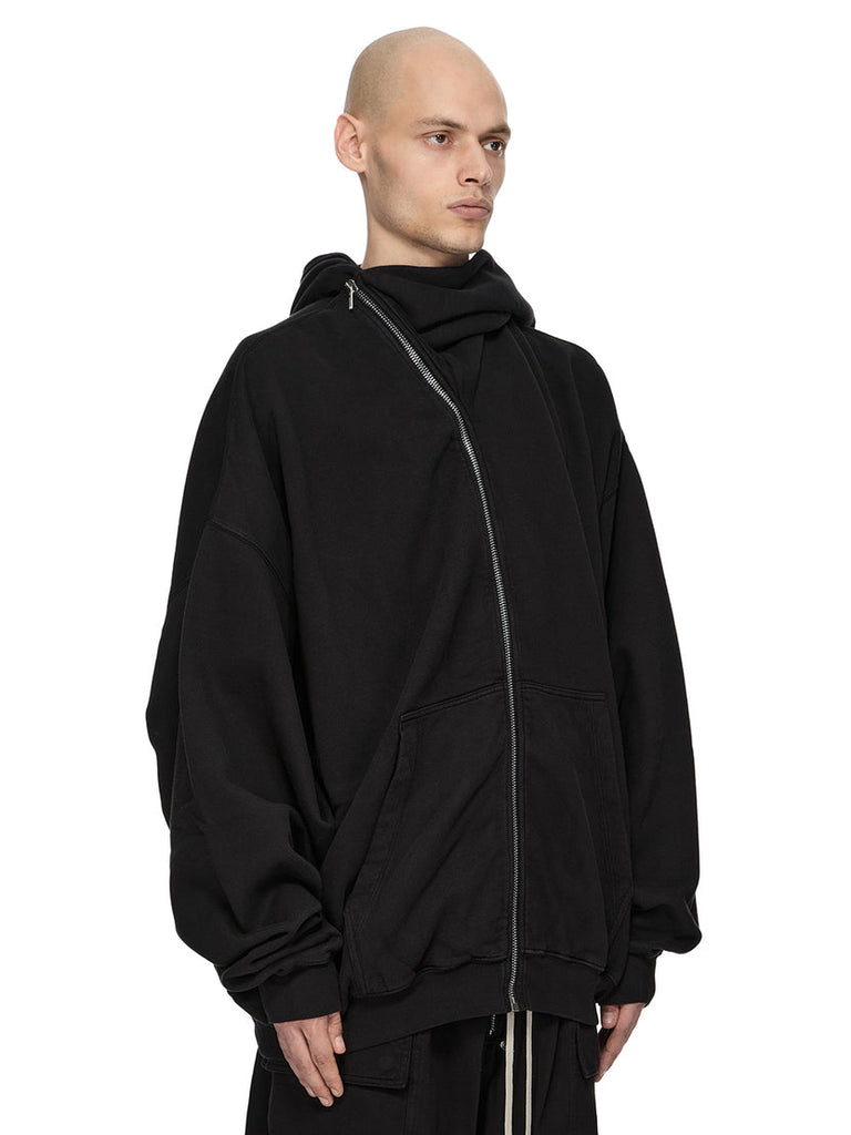 DRKSHDW by Rick Owens AW26 FELPA - MOUNTAIN HOODIE - GRAVEL