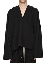 DRKSHDW by Rick Owens AW26 FELPA - LS KAFTAN HIP - BLACK
