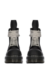 DR. MARTENS X RICK OWENS FW26 QUAD SOLE STEEL TOE BOOT IN NUBUCK LEATHER