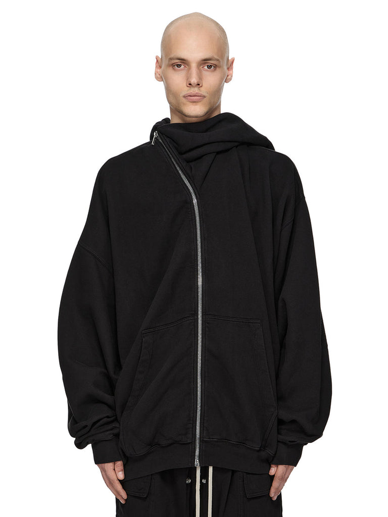 DRKSHDW by Rick Owens AW26 FELPA - MOUNTAIN HOODIE - GRAVEL
