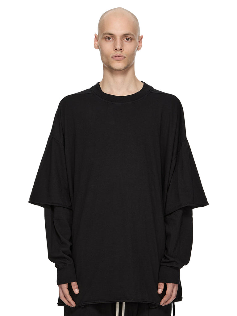 DRKSHDW by Rick Owens AW26 T-SHIRT - TOMMY HUSTLER SWEAT - DUST