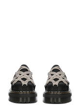 DR. MARTENS X RICK OWENS FW26 1460 QUAD MEGALACE® MULE IN BLACK