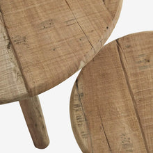 Madam Stoltz Recycled Wood Stool